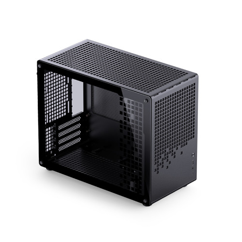 Корпус без блока питания/ Корпус JONSBO Jonsplus Z20 Black MATX без БП, боковая панель из закаленного стекла, mini-ITX, micro-ATX, черный