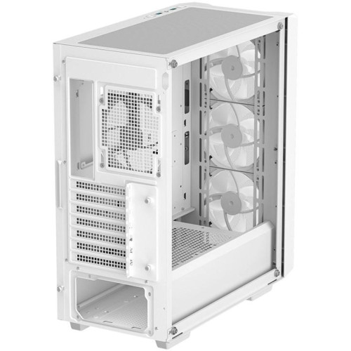 Корпус Deepcool CC560 MESH V2 белый ATX 8x120mm 5x140mm 1xUSB2.0 audio bott PSU [R-CC560-WHAMA4-G-2]