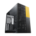 Корпус ПК без блока питания/ Case Geometric Future Model 5 Vent, Midi-Tower, TG, no fans, 2xUSB-A 3.0, 1xUSB 3.2 Type-C, E-ATX, ATX, mATX, mITX Black/Yellow
