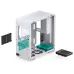 Корпус без блока питания/ Case JONSBO U4 PRO MESH, Midi-Tower, no fan, 1xUSB-A 3.2 + 1xUSB-C 3.2, ATX, mATX, mITX White