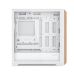 Корпус ПК без блока питания/ Case SAMA Z60 White, Midi-Tower, TG, 4x140mm ARGB, 2xUSB 3.0 + 1xUSB 3.1 Type-C, E-ATX, ATX, mATX, mITX White