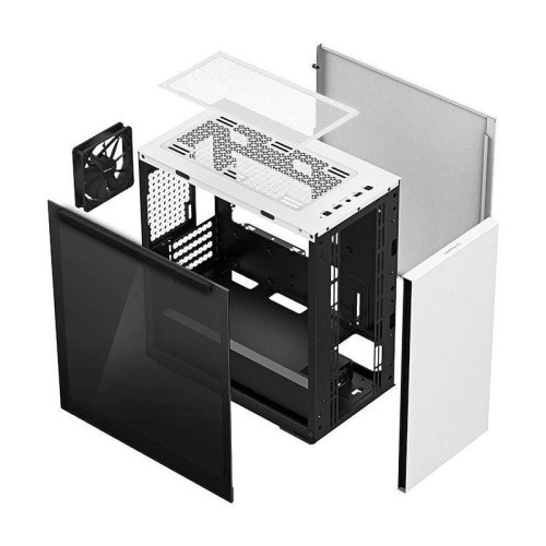 Корпус Deepcool MACUBE 110 WH белый без БП mATX 1x120mm 2xUSB3.0 audio bott PSU
