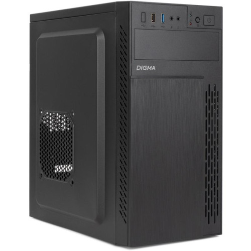 Корпус Digma DCC-MN301 черный mATX 1x80mm 2x120mm 1xUSB2.0 1xUSB3.0 audio [DCC-MN301]