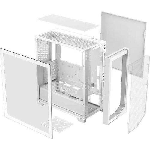 Корпус PcCooler C3D510 WH белый ATX 2xUSB3.0 1xUSB3.1 audio bott PSU [C3D510-WHP0-GL]