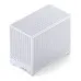 Корпус без блока питания/ Case JONSBO D32 PRO, Mini-Tower, TG, no fan, 2xUSB-A 3.2 + 1xUSB-C 3.2, mATX, mDTX, mITX White