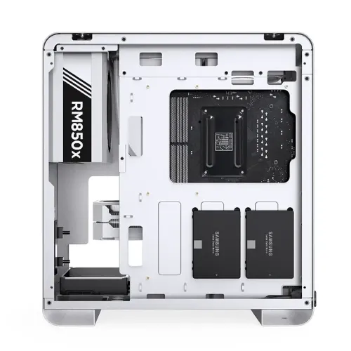 Корпус без блока питания/ Case JONSBO U4 PRO MESH, Midi-Tower, no fan, 1xUSB-A 3.2 + 1xUSB-C 3.2, ATX, mATX, mITX White