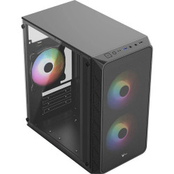 Корпус Formula Air Mesh G4 PLUS черный mATX 1xUSB2.0 1xUSB3.1 audio [AIR MESH G4 B+]