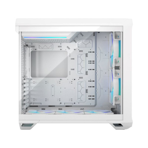 Корпус ПК без блока питания/ Case Fractal Design Torrent RGB TG Clear Tint, Full-Tower, 2x180mm + 3x140mm RGB, 2xUSB-A 3.2 + 1xUSB 3.2 Type-C E-ATX, SSI-CEB, SSI-EEB, ATX, mATX, mITX White