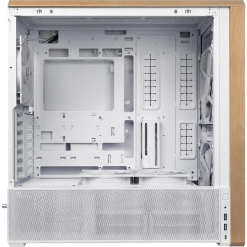Корпус Lian-Li Lancool 217 белый без БП ATX 2xUSB3.0 audio bott PSU