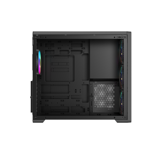 Корпус ПК без блока питания/ Case SAMA S50 Black, Midi-Tower, TG, 4x120mm ARGB, 2xUSB 3.0 + 1xUSB 3.2 Type-C, ATX, mATX, mITX Black Корпус ПК без блока питания/ Case SAMA S50 Black, Midi-Tower, TG, 4x120mm ARGB, 2xUSB 3.0 + 1xUSB 3.2 Type-C, ATX, mATX, mITX Black