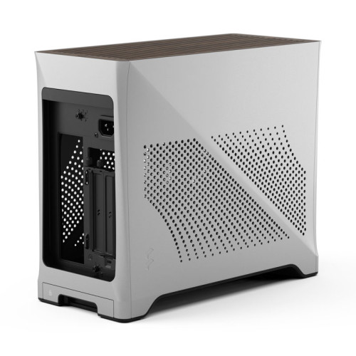 Корпус ПК без блока питания/ Case Fractal Design Era 2, SFF, 2x120mm, 2xUSB-A 3.0 + 1xUSB 3.2 Type-C, SFX PSU Support, mITX Silver