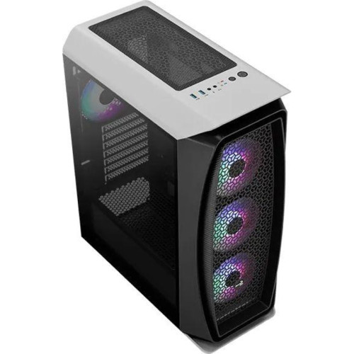 Корпус Aerocool Aero One Frost-G-WT-v1 белый ATX 4x120mm 2x140mm 2xUSB3.0 audio bott PSU [ACCM-PB17043.21]