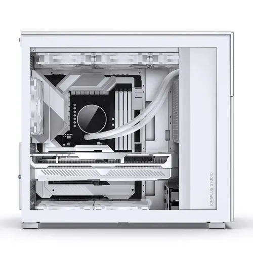 Корпус без блока питания/ Case JONSBO D41 MESH SCREEN, Midi-Tower, TG, no fan, 1xUSB-A 3.2 + 1xUSB-C 3.2, ATX, mATX White