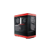 Корпус без блока питания/ Case HYTE Y40, Midi-Tower, TG, no fans, 2xUSB-A 3.2, 1xUSB Type-C, ATX, mATX, mITX Black Cherry