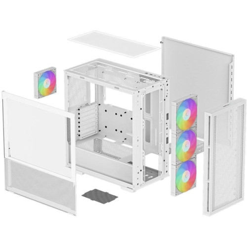 Корпус Deepcool CH560 белый ATX 8x120mm 3x140mm 1xUSB3.0 audio bott PSU [R-CH560-WHAPE4-G-1]