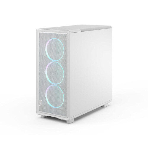 Корпус ПК без блока питания/ Case Fractal Design Epoch TG RGB Clear Tint, Midi-Tower, 3x120mm ARGB, 2xUSB-A 3.2 + 1xUSB 3.2 Type-C ATX, mATX, mITX, White