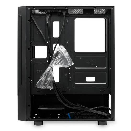 Корпус без блока питания/ Case HSPD M540, Mesh Mid Tower, Black, TG, 0.45 SPCC, no fans, ATX, mATX, mITX, 160/300/150mm, 2x2.5 Корпус без блока питания/ Case HSPD M540, Mesh Mid Tower, Black, TG, 0.45 SPCC, no fans, ATX, mATX, mITX, 160/300/150mm, 2x2.5