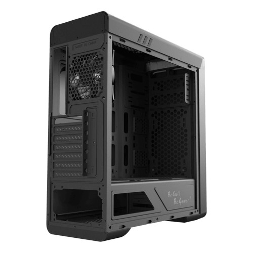 Компьютерный корпус, без блока питания ATX/ Gamemax RockStar 1 ATX case, black, w/o PSU, w/1xUSB3.0+1xUSB2.0, w/1x12cm ARGB GMX-12-CBB rear fan