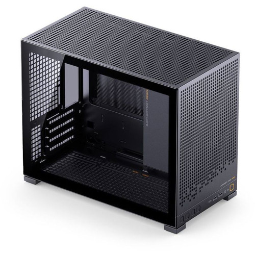 Корпус без блока питания/ Jonsbo D32 PRO BLACK, Mini-Tower , no fans, mATX, mITX,  2xUSB3.2 Gen1 Type-A, 1xUSB3.2 Gen 2 Type-C, 1xAUDIO, 1xMIC
