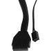 Корпус EVELK с блоком питания 300Вт/ Case Foxline EV-1046-TFX300S mATX SFF, w/PSU TFX 300W, w/2xUSB2.0+2xUSB3.0, w/1xcombo audio, black, w/pwr cord, w/ 8cm FAN, logo EVELK