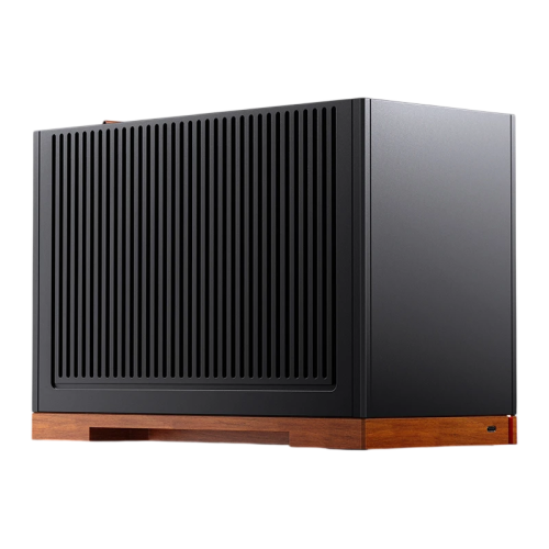 Корпус без блока питания/ Case JONSBO T9, Micro-Tower, no fan, 1xUSB-C 3.2, SFX PSU Support, mITX Black