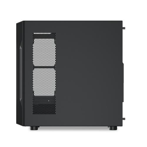 Корпус ПК без блока питания/ Case SAMA S40E Black, Midi-Tower, TG, no fans, 2xUSB 3.0 + 1xUSB 3.1 Type-C, ATX, mATX, mITX Black