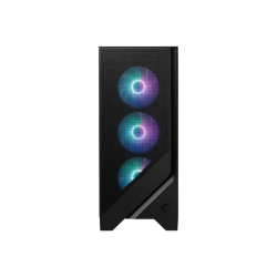 Корпус ПК без блока питания/ Case MSI MAG FORGE 320R AIRFLOW, Midi-Tower, TG, 4x120mm ARGB, 2xUSB 3.2, ATX, mATX, mITX Black