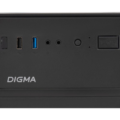 Корпус Digma DCC-MD301 черный ATX 1x80mm 4x120mm 1xUSB2.0 1xUSB3.0 audio [DCC-MD301]