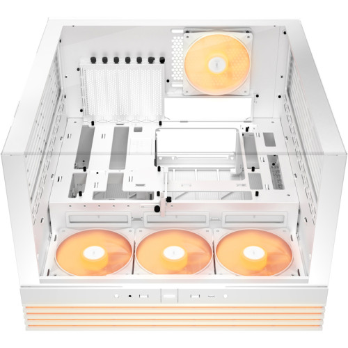 Корпус ПК без блока питания/ Case be quiet! LIGHT BASE 600 LX, Midi-Tower, TG, 4x120mm ARGB, 2xUSB-A 3.2, 1xUSB 3.2 Type-C, ATX, mATX, mITX White