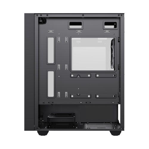 Компьютерный корпус mATX, без блока питания/ Gamemax STORM BK mATX case, black, w/o psu, w/1xUSB3.0+2xUSB2.0, Combo Audio, w/1x12cm FRGB rear fan (FN-AF12X)