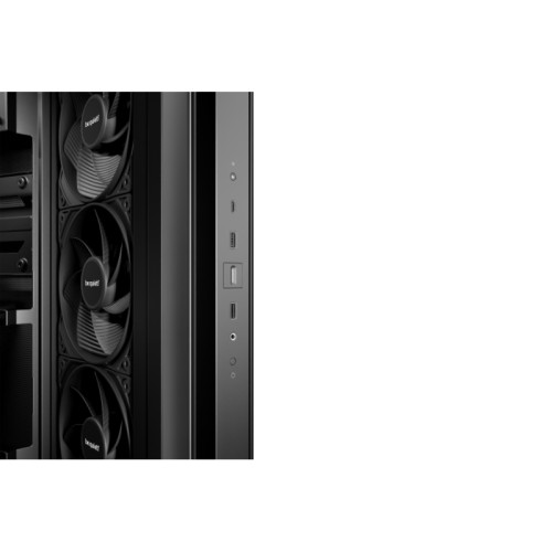 Корпус ПК без блока питания/ Case be quiet! LIGHT BASE 500, Midi-Tower, TG, 4x120mm, 2xUSB-A 3.2, 1xUSB 3.2 Type-C, ATX, mATX, mITX Black