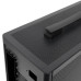 Корпус без блока питания/ Case HSPD M210, Mesh Mid Tower, Black, 0.7 SPCC, 1x90mm mATX, mITX 140/280/150mm 1x2.5