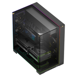 Корпус без блока питания/ Case Thermalright A70 FAN5-C, Midi-Tower, TG, 5x120mm ARGB, 2xUSB-A 3.0, 1xUSB Type-C, ATX, mATX, mITX Black