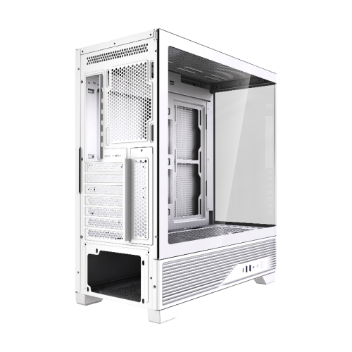 Корпус без блока питания/ Case HSPD F560, Mid Tower, White, TG, 0.6 SPCC, no fans ATX, mATX, mITX 165/410/180mm 2x2.5 Корпус без блока питания/ Case HSPD F560, Mid Tower, White, TG, 0.6 SPCC, no fans ATX, mATX, mITX 165/410/180mm 2x2.5