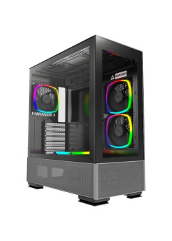 Корпус Montech Sky Two черный ATX 3x140mm 2xUSB3.0 audio bott PSU [SKY TWO BL]
