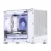Корпус без блока питания/ Case JONSBO D32 STD, Mini-Tower, TG, no fan, 1xUSB-A 3.0 + 1xUSB-C 3.1, mATX, mITX White