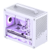 Корпус без блока питания/ Case JONSBO Z20, Mini-Tower, TG, no fan, 1xUSB-A 3.2 + 1xUSB-C 3.2, mATX, mITX White
