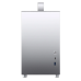 Корпус без блока питания/ Case JONSBO T8 PLUS, Mini-Tower, TG, 1x140mm, 1xUSB-A 3.2 + 1xUSB-C 3.2, mITX Silver