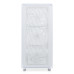 Корпус без блока питания/ HSPD M510, Mesh Mid Tower, White, TG, 0.5 SPCC, 4x120mm ARGB ATX, mATX, mITX 180/280/160mm 1x2.5