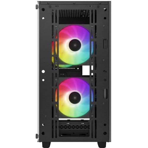 Корпус Deepcool CC360 ARGB черный mATX 5x120mm 4x140mm 1xUSB2.0 1xUSB3.0 audio bott PSU [R-CC360-BKAPM3-G-1]