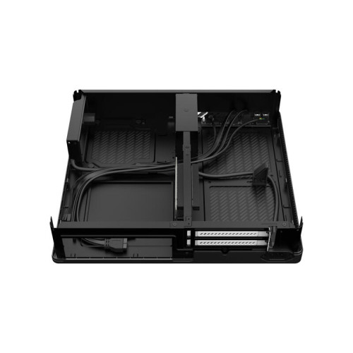 Корпус ПК без блока питания/ Case Fractal Design Node 202, SFF, no fans, 2xUSB-A 3.0, SFX PSU Support, mITX Black