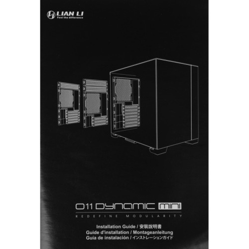Корпус Lian-Li O11 Dynamic MINI черный ATX 9x120mm 6x140mm 2xUSB3.0 audio bott PSU [G99.O11DMI-X.00]