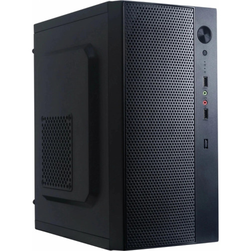 Корпус Accord ENTRY ACC-242B черный mATX 1x80mm 2xUSB2.0 audio [ACC-242B]