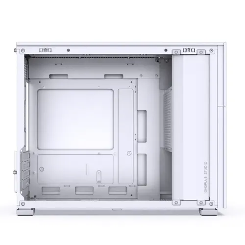 Корпус без блока питания/ Case JONSBO D31 MESH SCREEN, Mini-Tower, TG, no fans, 1xUSB-A 3.0 + 1xUSB-C 3.2, mATX, mDTX, mITX White