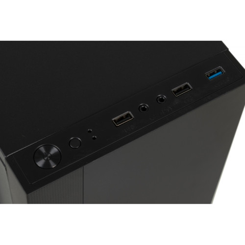 Корпус Accord K-16 черный ATX 6x120mm 2xUSB2.0 1xUSB3.0 audio [ACC-K-16]