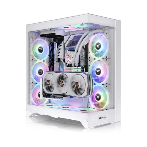 Корпус Thermaltake CTE E660MX Snow белый E-ATX 13x120mm 11x140mm 2xUSB3.0 audio bott PSU [CA-1Y3-00M6WN-01]