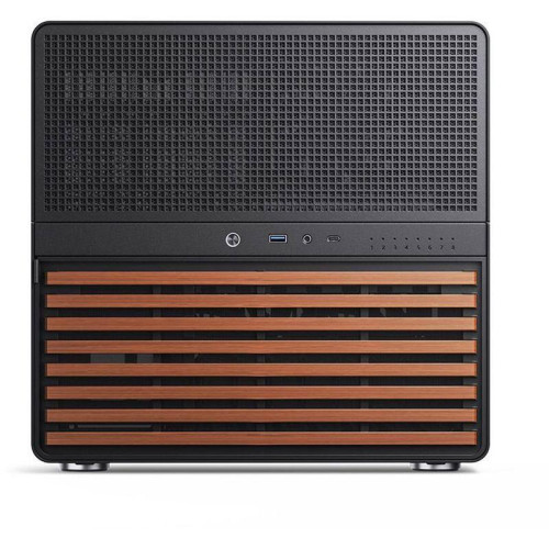 Корпус без блока питания/ Jonsbo N5 black, Mini-Tower, 3x120mm, ATX, E-ATX, mATX, mITX, XL-ATX, 1xUSB3.2 Gen2 Type-C, 1xUSB3.0, 1xAUDIO, Wood panel Корпус без блока питания/ Jonsbo N5 black, Mini-Tower, 3x120mm, ATX, E-ATX, mATX, mITX, XL-ATX, 1xUSB3.2 Gen2 Type-C, 1xUSB3.0, 1xAUDIO, Wood panel