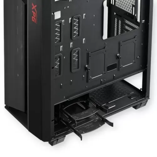 Корпус XPG CRUISER Black [CRUISERST-BKCWW] (Midi-Tower, черный, TG, 120mm ARGB fan*3)