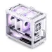 Корпус без блока питания/ Case JONSBO C6 MAX Handle, Mini-Tower, TG, no fan, 1xUSB-A 3.0 + 1xUSB-C 3.1, mATX, mITX White