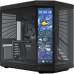 Корпус без блока питания/ Case HYTE Y70 Touch Infinite, Midi-Tower, TG, LCD, no fans, 2xUSB-A 3.2, 1xUSB Type-C, E-ATX, ATX, mATX, mITX Black